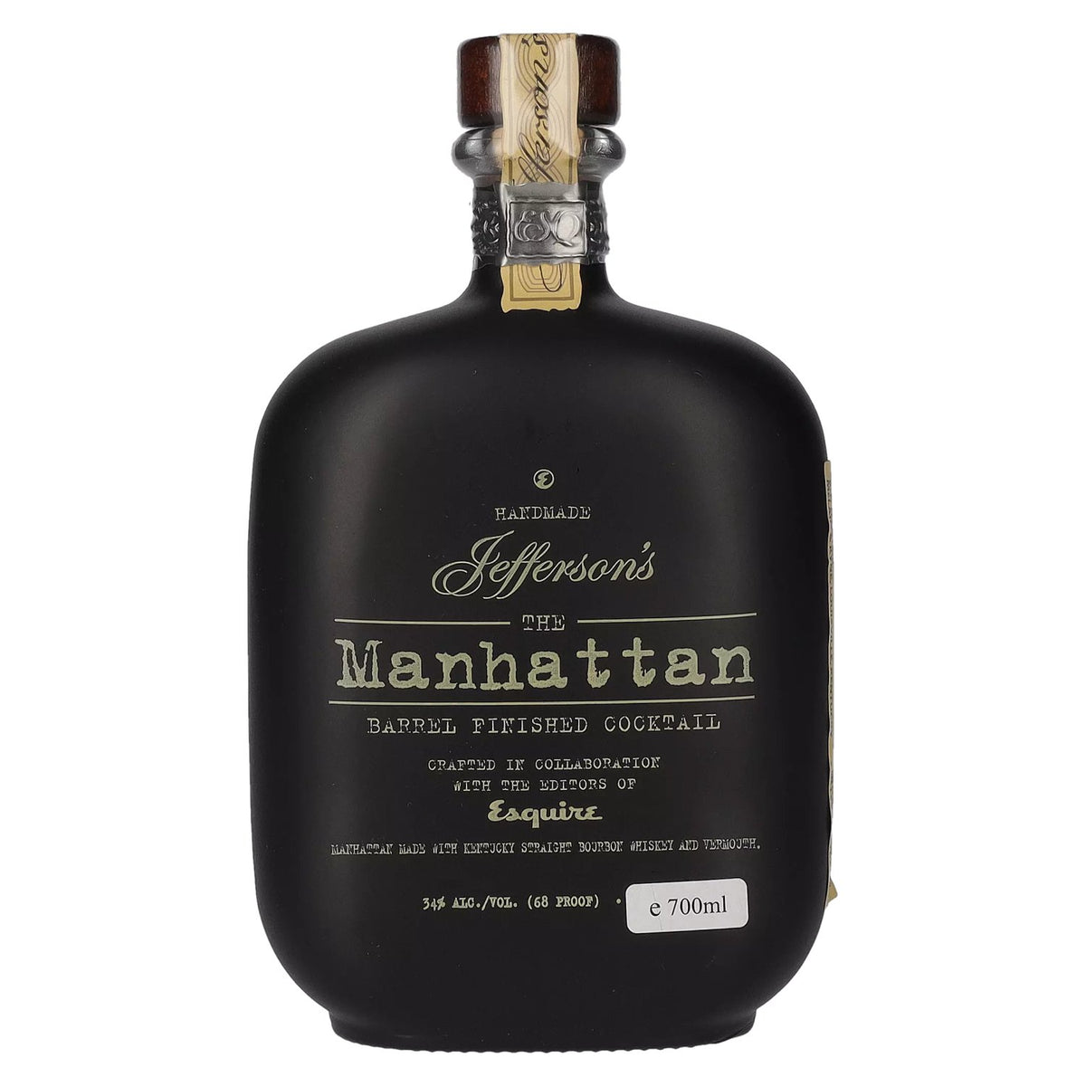 Jefferson's Crafted MANHATTEN Barrel Finished Cocktail 34% vol. 0,7 l