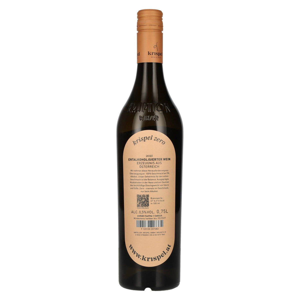 Krispel Zero 2025 0,5% vol. 0,75 l