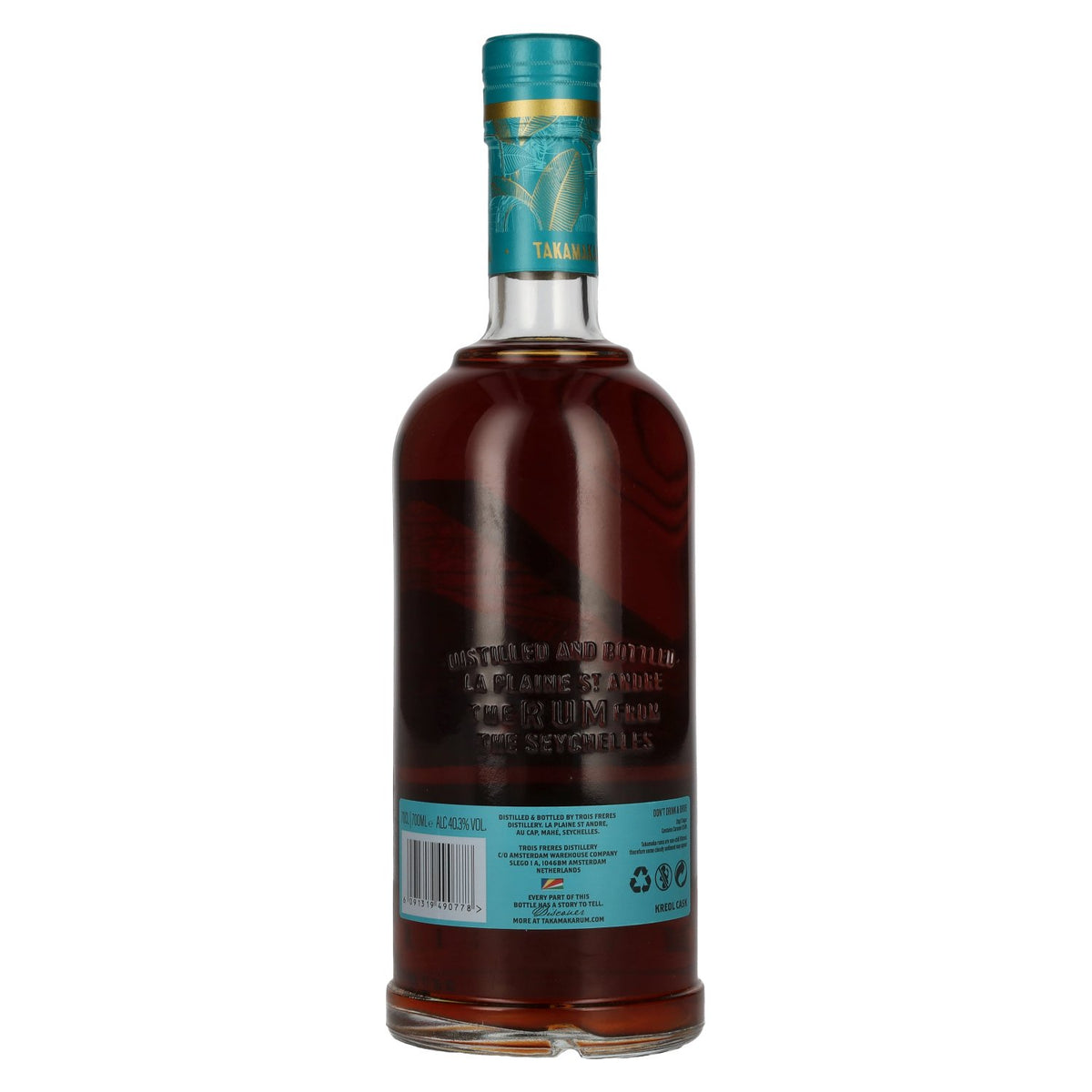 Takamaka KREOL CASK Reserve Rhum brun 40,3 % vol. 0,7 l