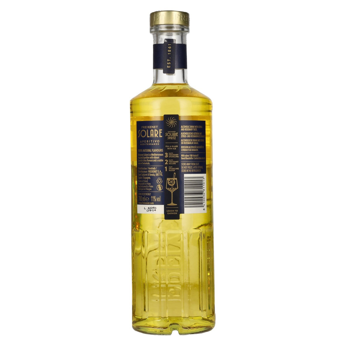 Freixenet Solare Spritz Aperitivo Mediterraneo 11% vol. 0,7 l