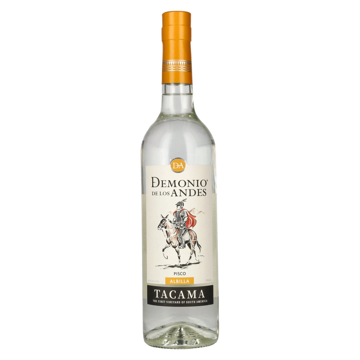 Tacama Demonio de los Andes ALBILLA Pisco 40% vol. 0,7 l