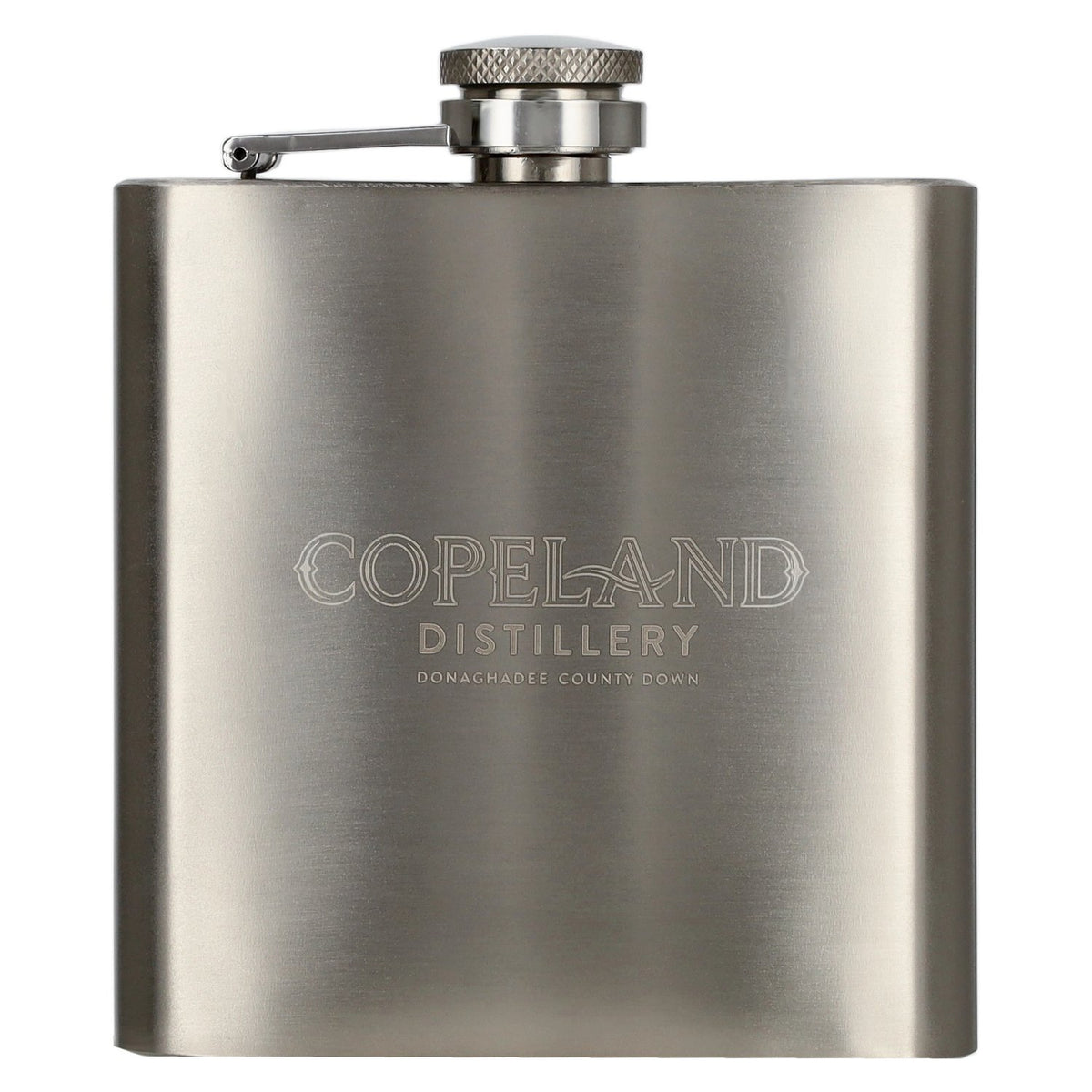 Copeland Distillery flacon van roestvrij staal