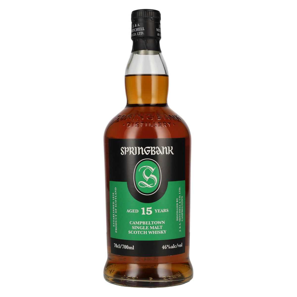 Springbank 15 Years Old Campbeltown Single Malt Scotch Whisky 46% vol. 0,7 l