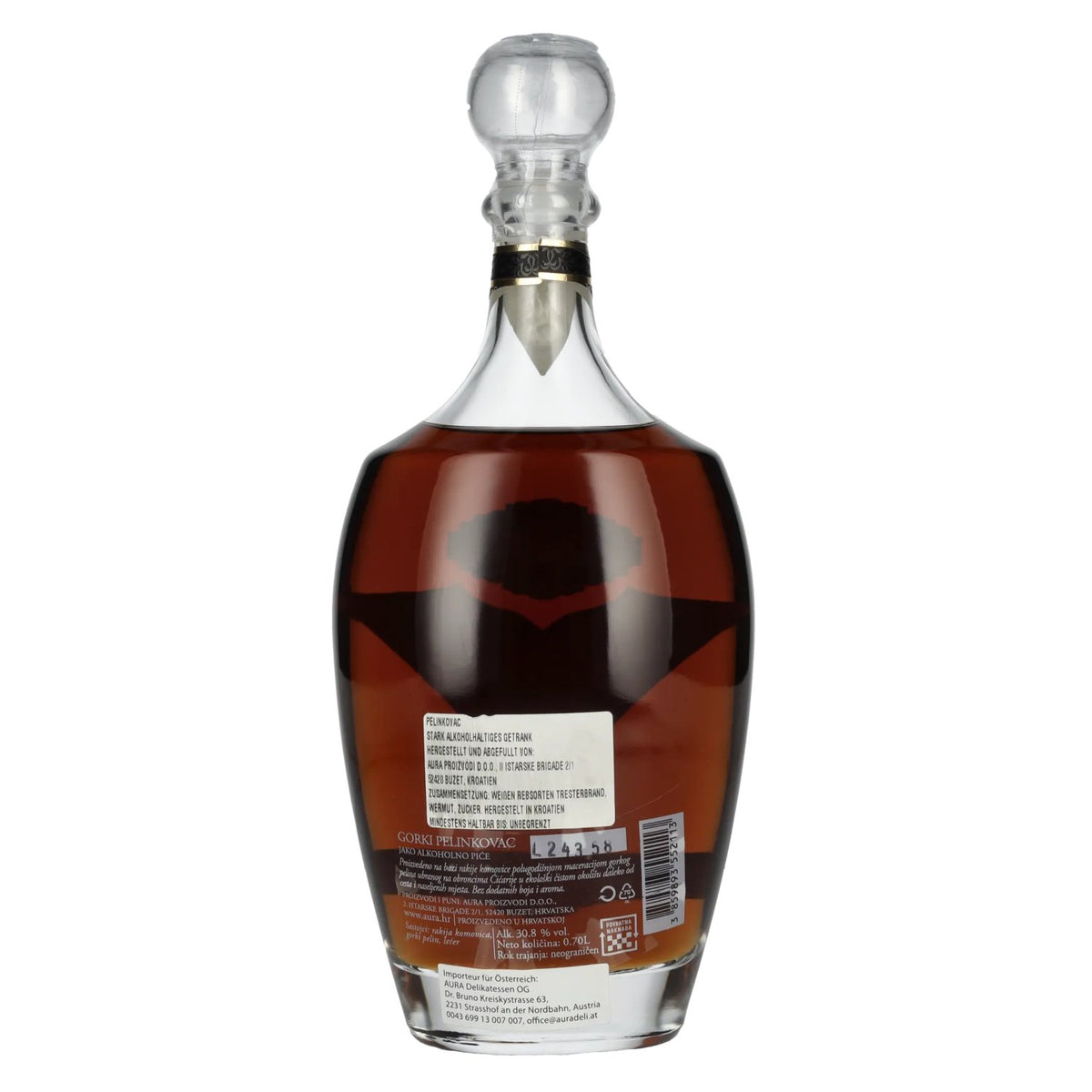 Aura Gorki PELINKOVAC 30.8% ABV 0.7l