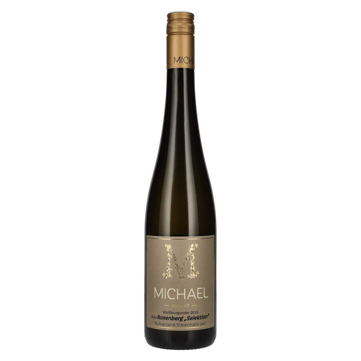 MICHAEL Weissburgunder Ried Rosenberger Selectie Vulkanland Stiermarken DAC 2022 13% vol. 0,75 l