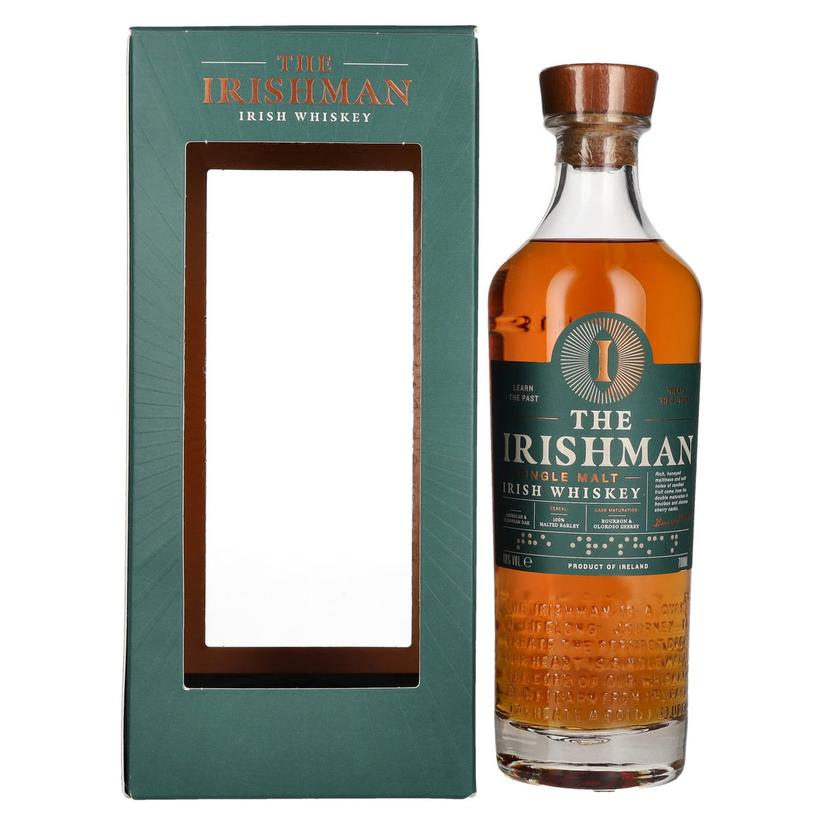 The Irishman SINGLE MALT Irish Whiskey 40% vol. 0,7 l in geschenkverpakking