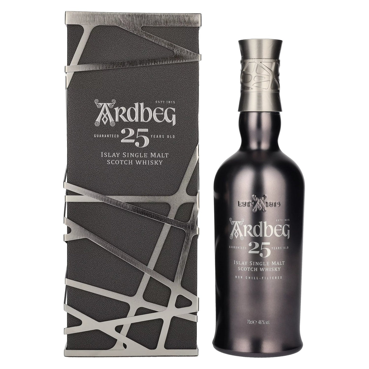 Ardbeg 25 Years Old Islay Single Malt 46% vol. 0,7 l in geschenkverpakking