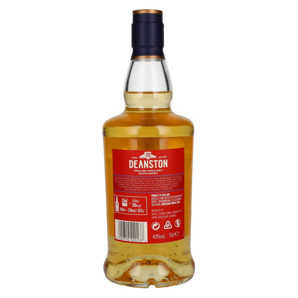 Deanston Kentucky Cask-Matured Highland Single Malt 40% vol. 0.7 l