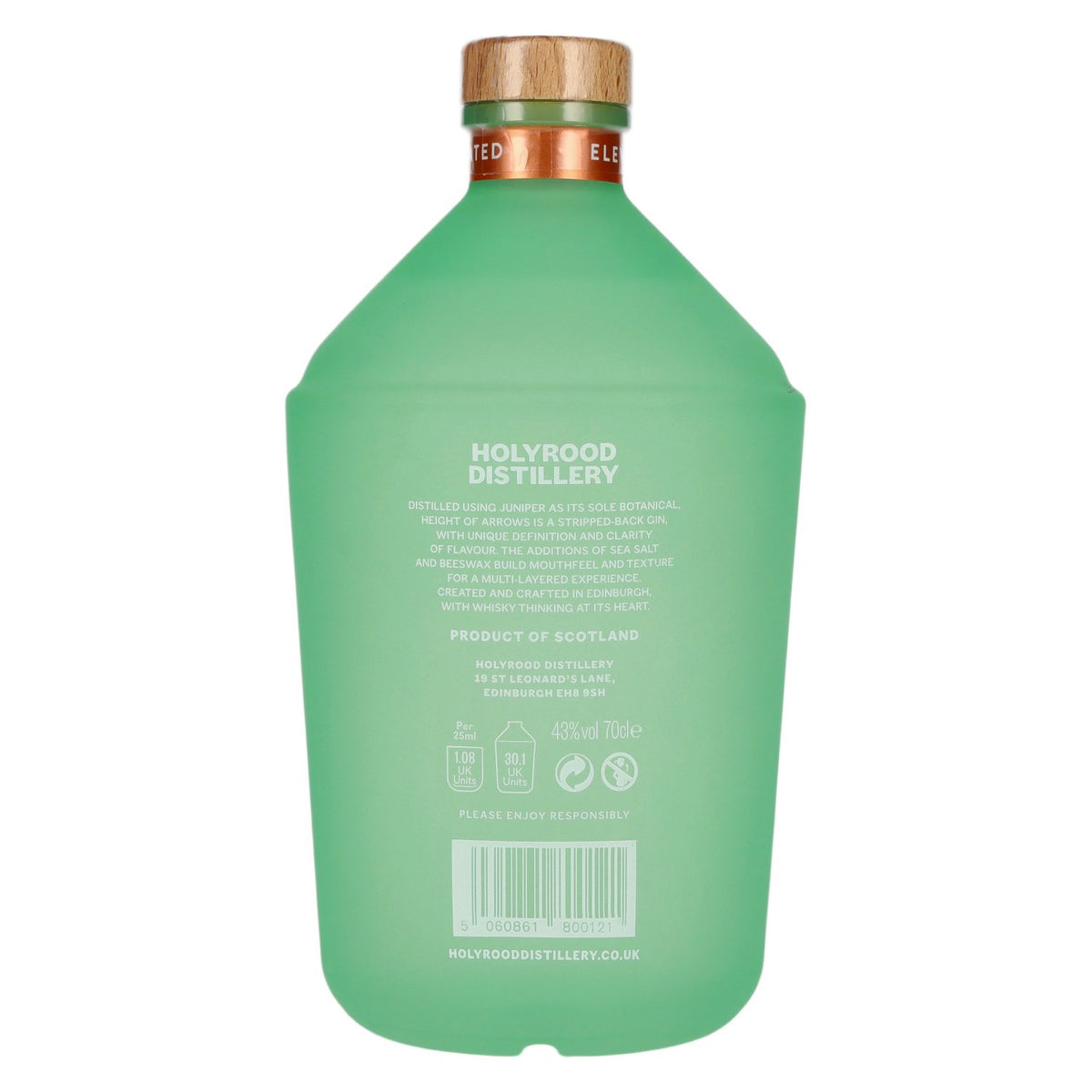Holyrood Distillery Height of Arrows 43% ABV 0.7l
