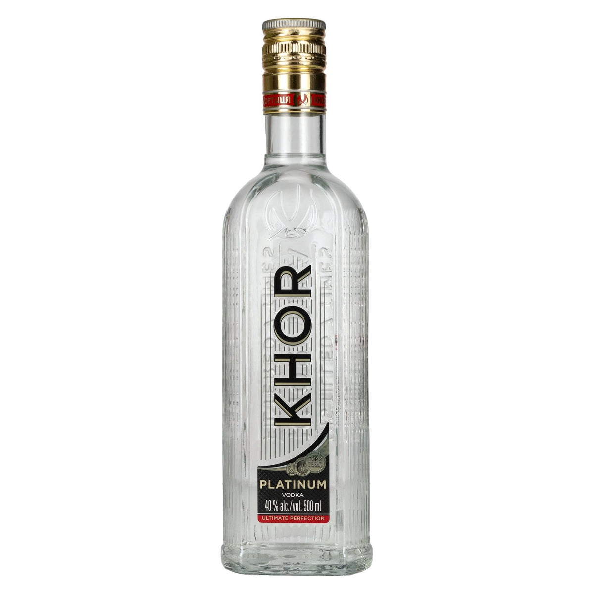 Khortytsa Vodka KHOR PLATINUM 40 % vol., 0,5 l