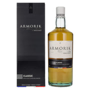 Whisky breton single malt Armorik CLASSIC, 46 % vol., 0,7 l, dans un coffret cadeau