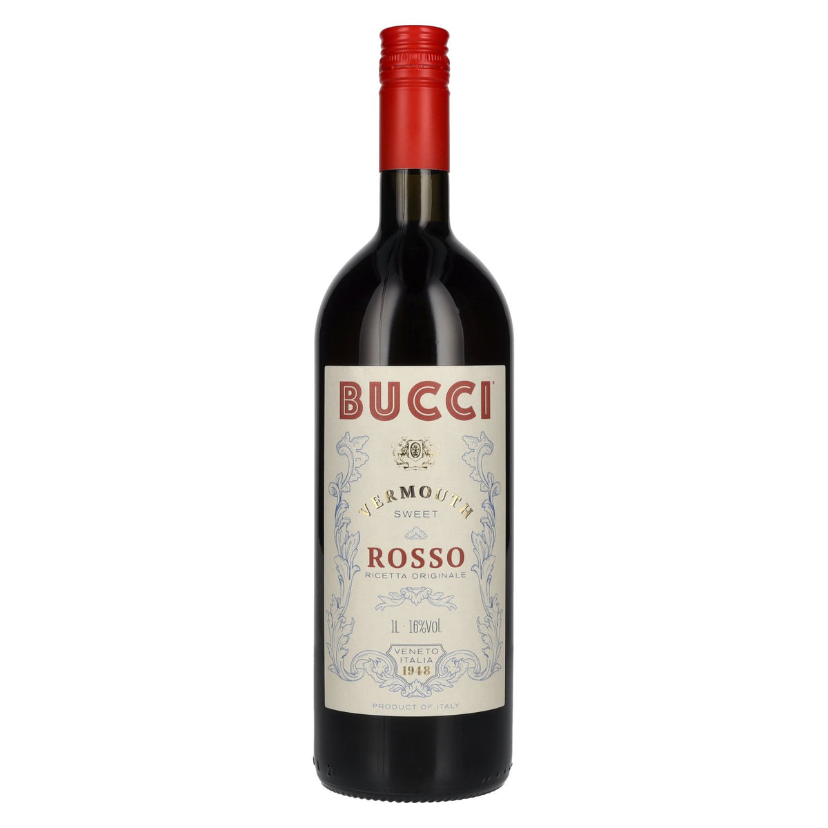 Bucci Vermouth Sweet Rosso 16% vol. 1 l