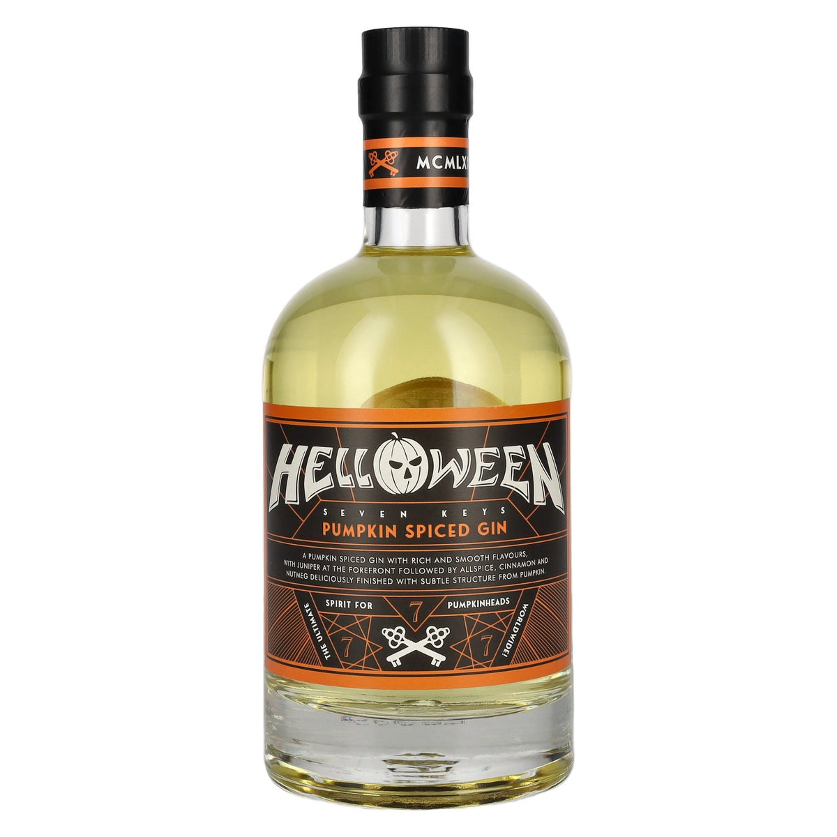 Helloween Seven Keys Pumpkin Spiced Gin 40 % vol. 0,7 l