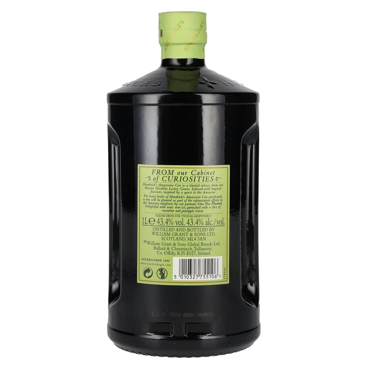 Hendrick's Gin AMAZONIA 43.4% vol. 1 litre