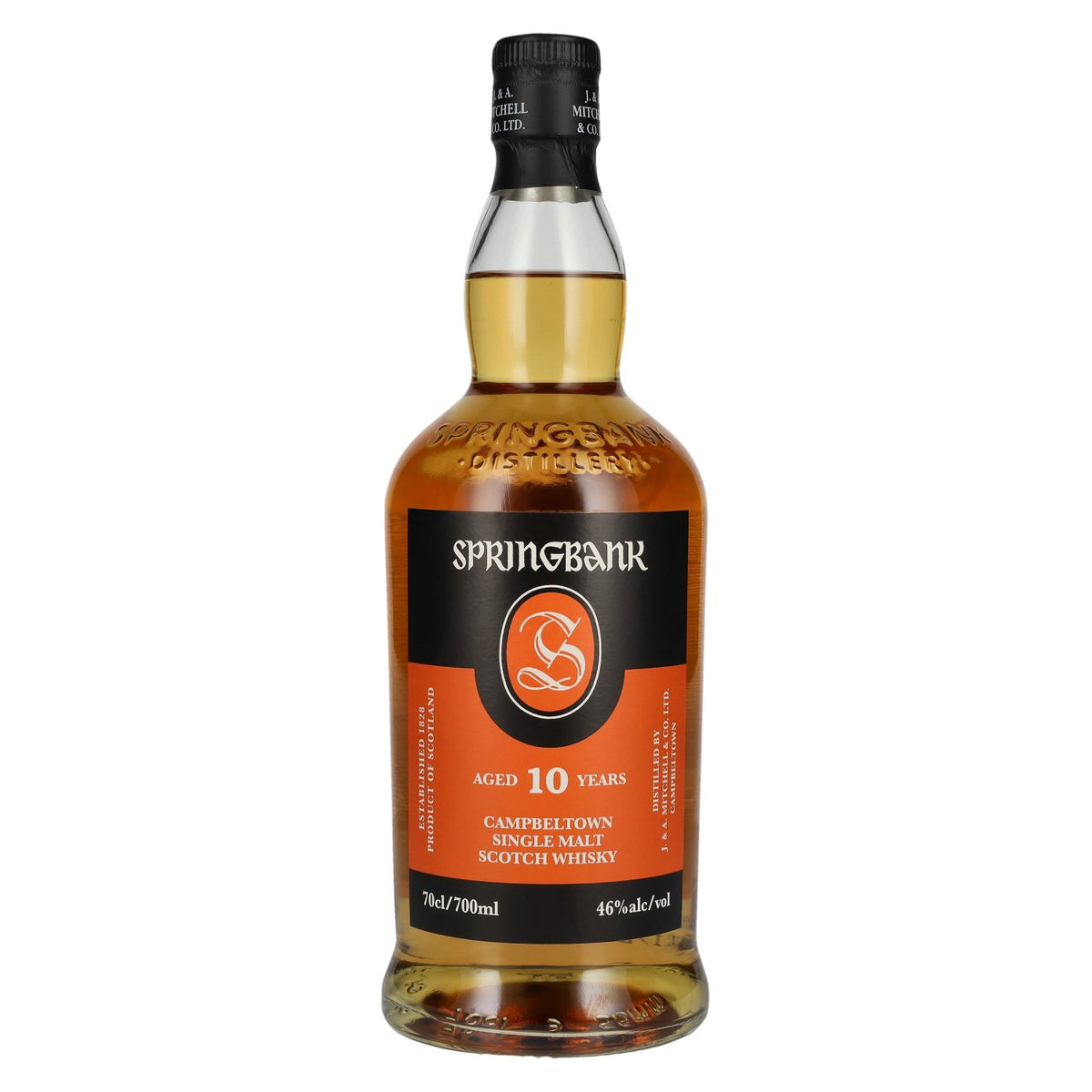 Springbank 10 Years Old Campbeltown Single Malt Scotch Whisky 46% vol. 0,7 l