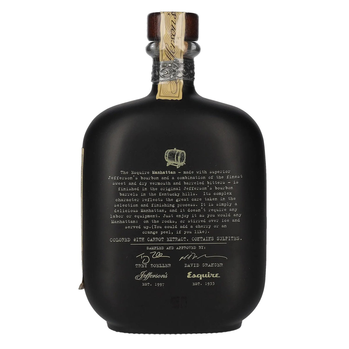 Jefferson's Crafted MANHATTEN Barrel Finished Cocktail 34% vol. 0,7 l