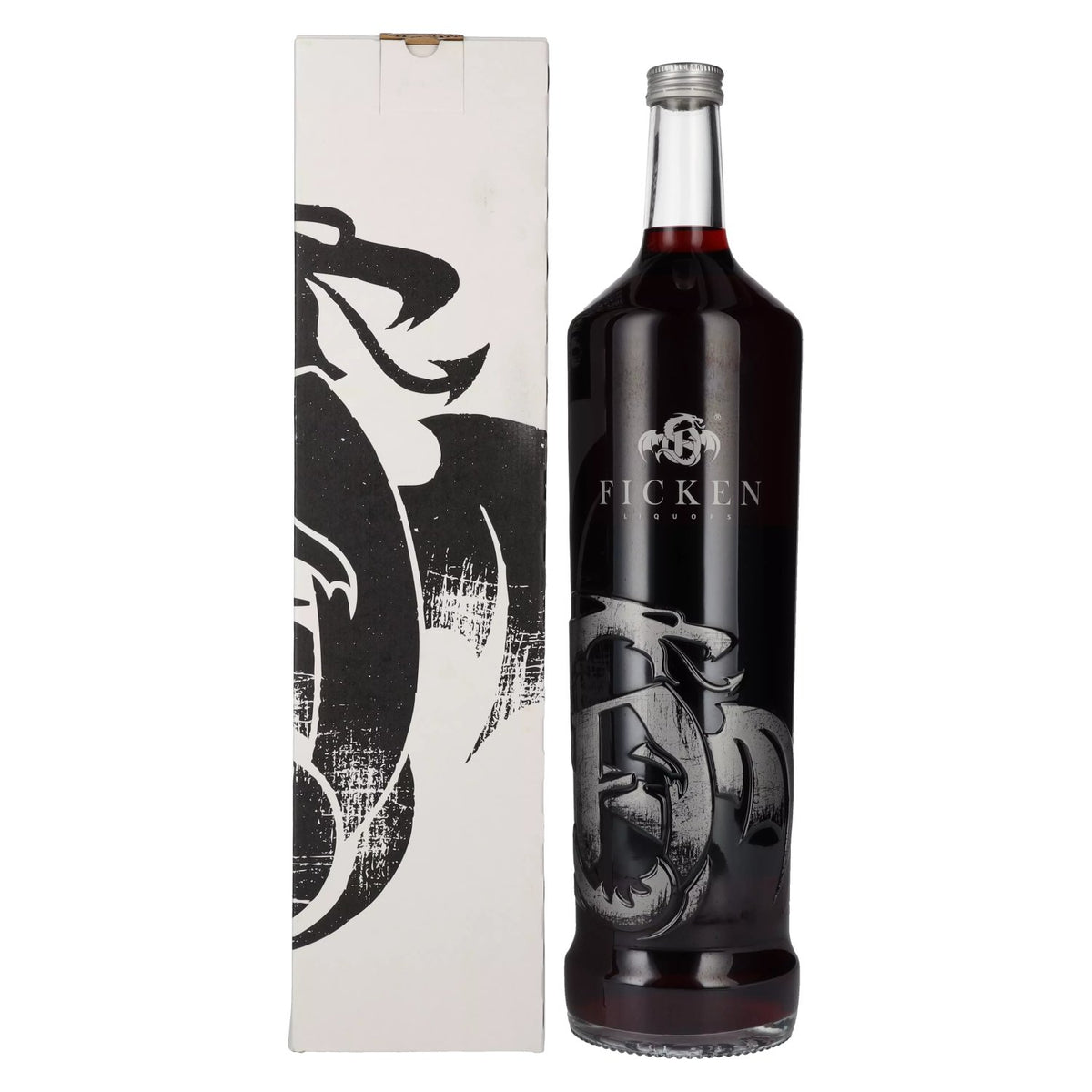 Ficken Liquors Drakeneditie 15% vol. 3 l in geschenkverpakking