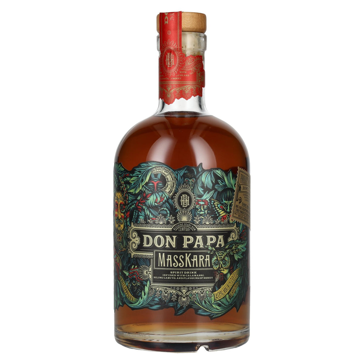 Don Papa MASSKARA 40% Vol. 0,7l Old Design