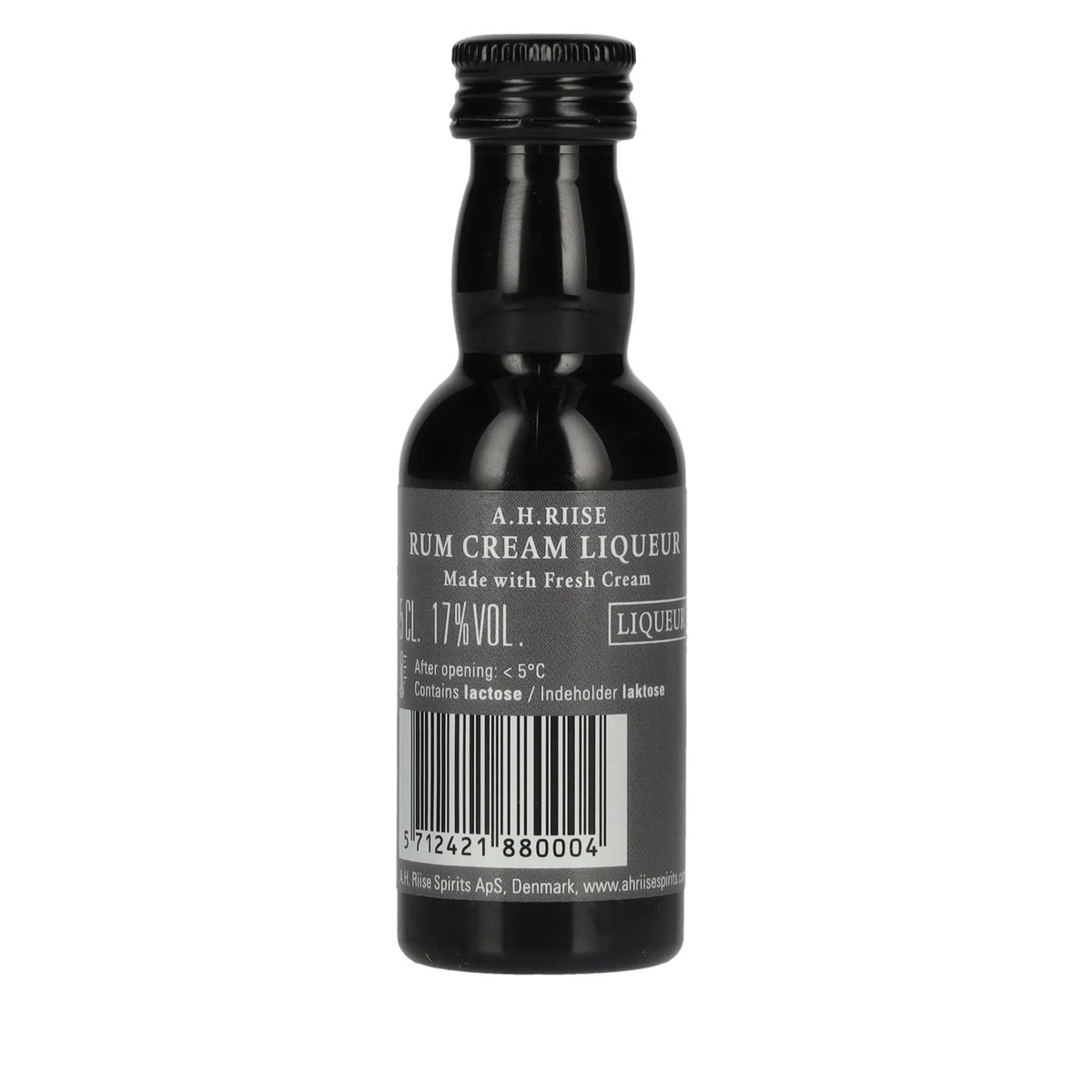 A.H. Riise Rum-Cream-Liqueur PET 17% Vol. 0,05l