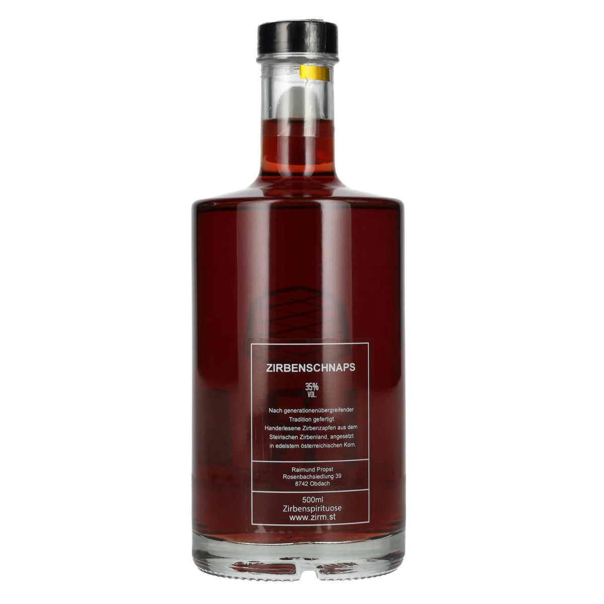 Zirm Zirbenschnaps, 35 % vol., 0,5 l