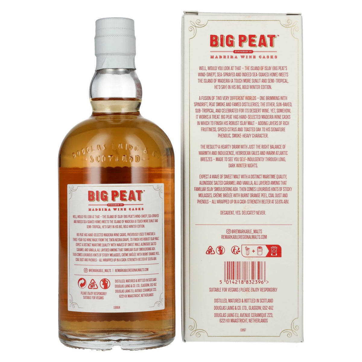 Douglas Laing Big Peat The Winter Edition 53.6% vol. 0.7l in a gift box