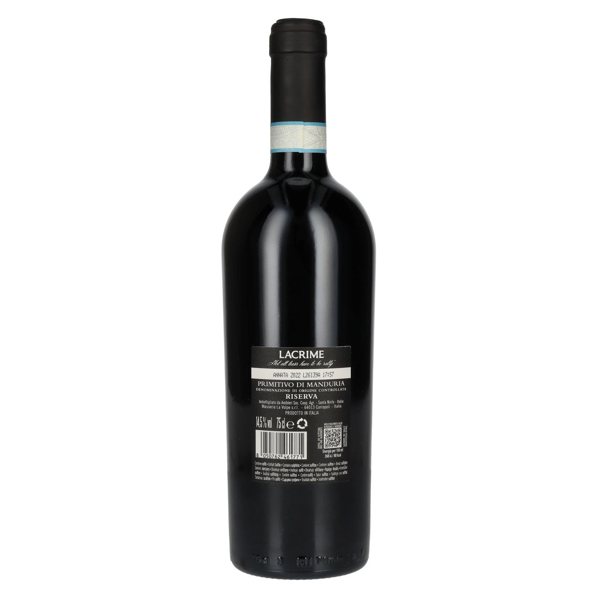Lacrime Primitivo di Manduria Riserva 2022 14,5% Vol. 0,75l