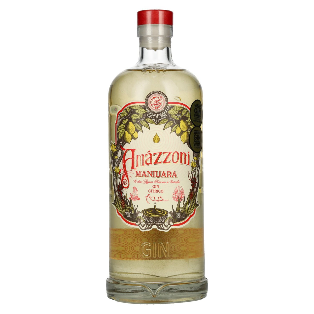 Gin Amázzoni Maniuara 38 % vol. 0,7 l