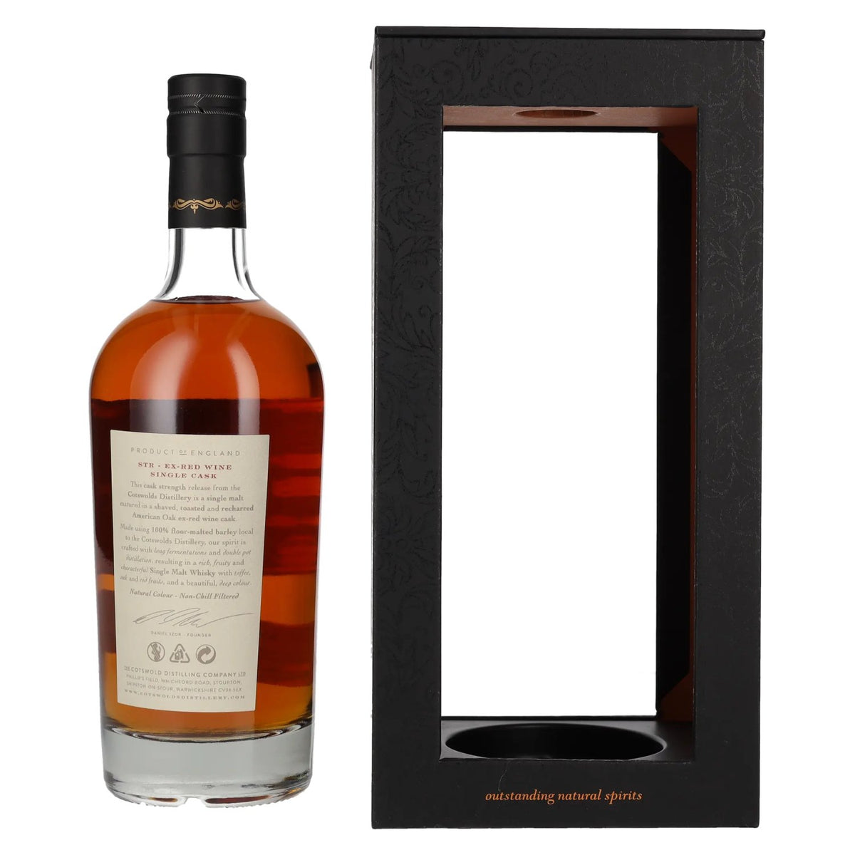 Cotswolds SINGLE CASK, whisky single malt de 5 ans d'âge, 2016, 60,6 % vol., 0,7 l, dans un coffret cadeau