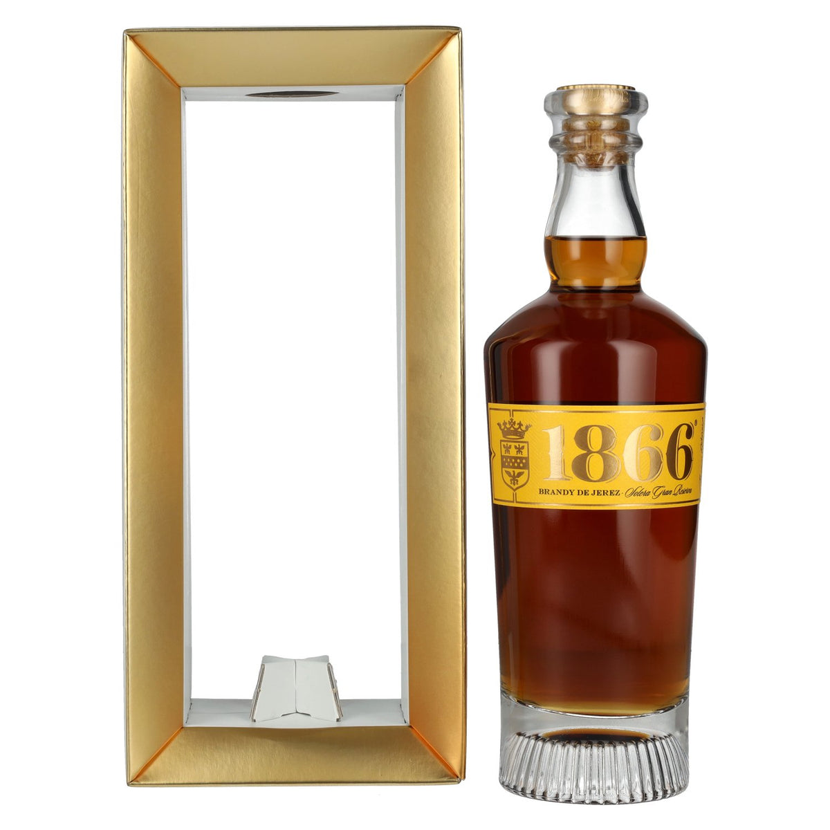Brandy 1866 Solera Gran Reserva 40 % vol., 0,7 l, dans un coffret cadeau