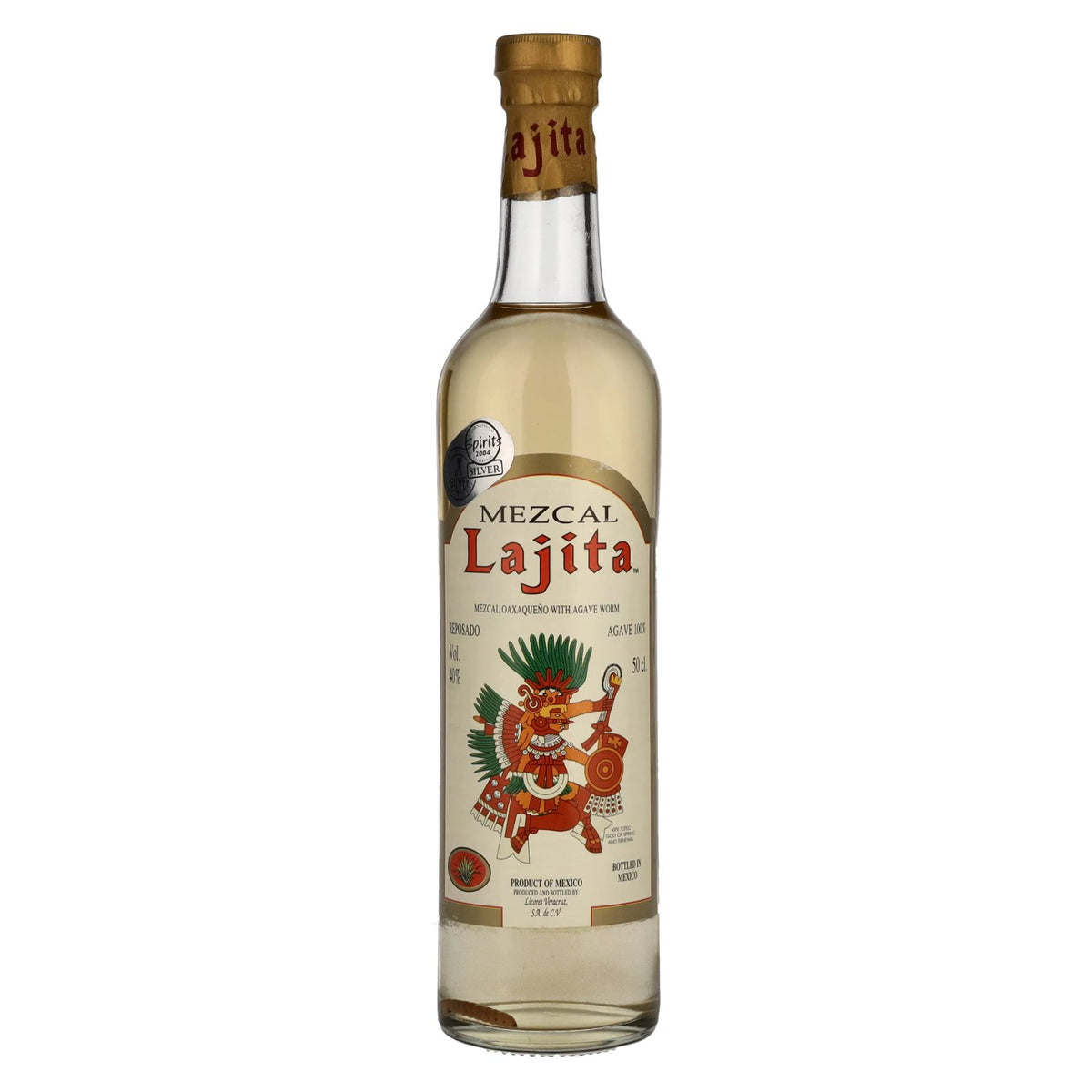 Mezcal Tequila mit Wurm/Raupe