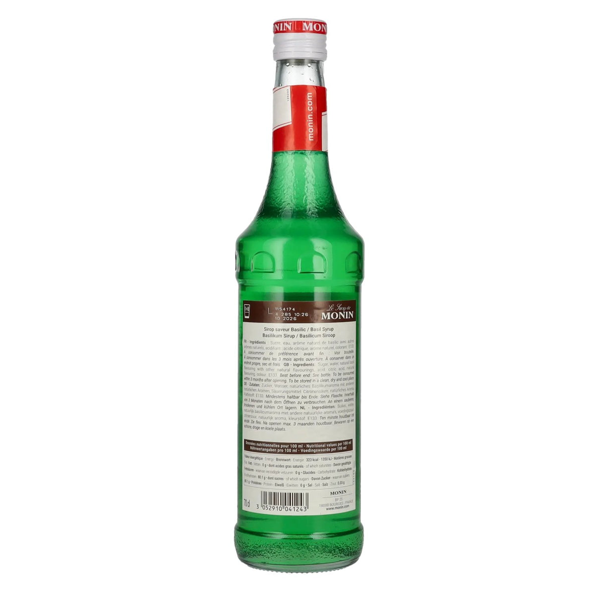 Sirop Monin BASILIC 0,7 l