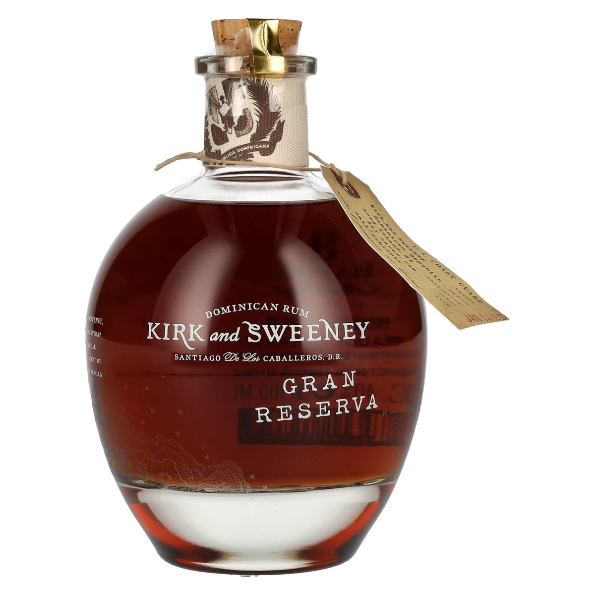 Kirk and Sweeney GRAN RESERVA Old Dominican Rum 40% vol. 0,7 l