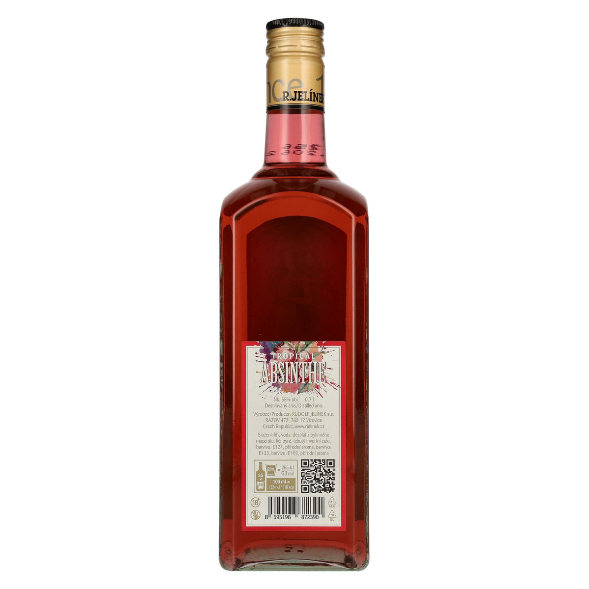 R. Jelínek Absinthe TROPICAL 55% vol. 0.7 l