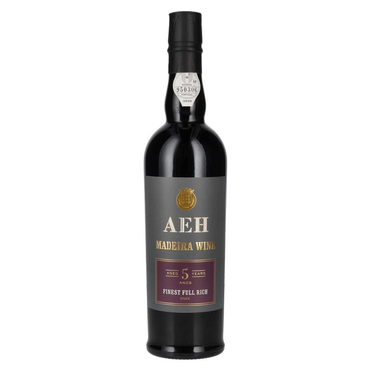 AEH Vin de Madère « Finest Full Rich Doce » vieilli 5 ans, 19 % vol., 0,5 l