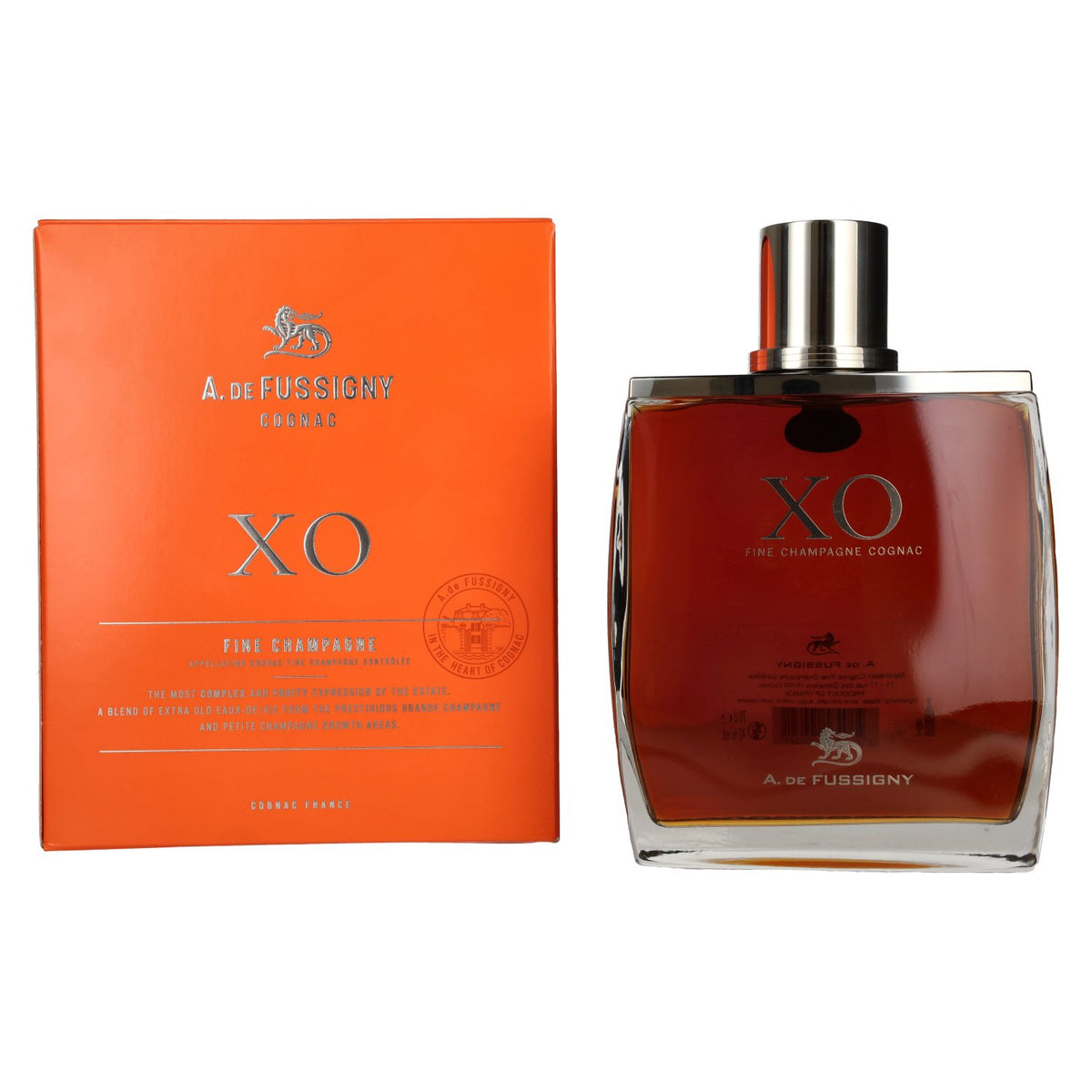 A. de Fussigny XO Fine Champagne Cognac 40% Vol. 0,7l in geschenkverpakking