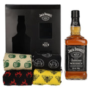 Whisky Jack Daniel's du Tennessee, 40 % vol., 0,7 l, dans un coffret cadeau avec des chaussettes