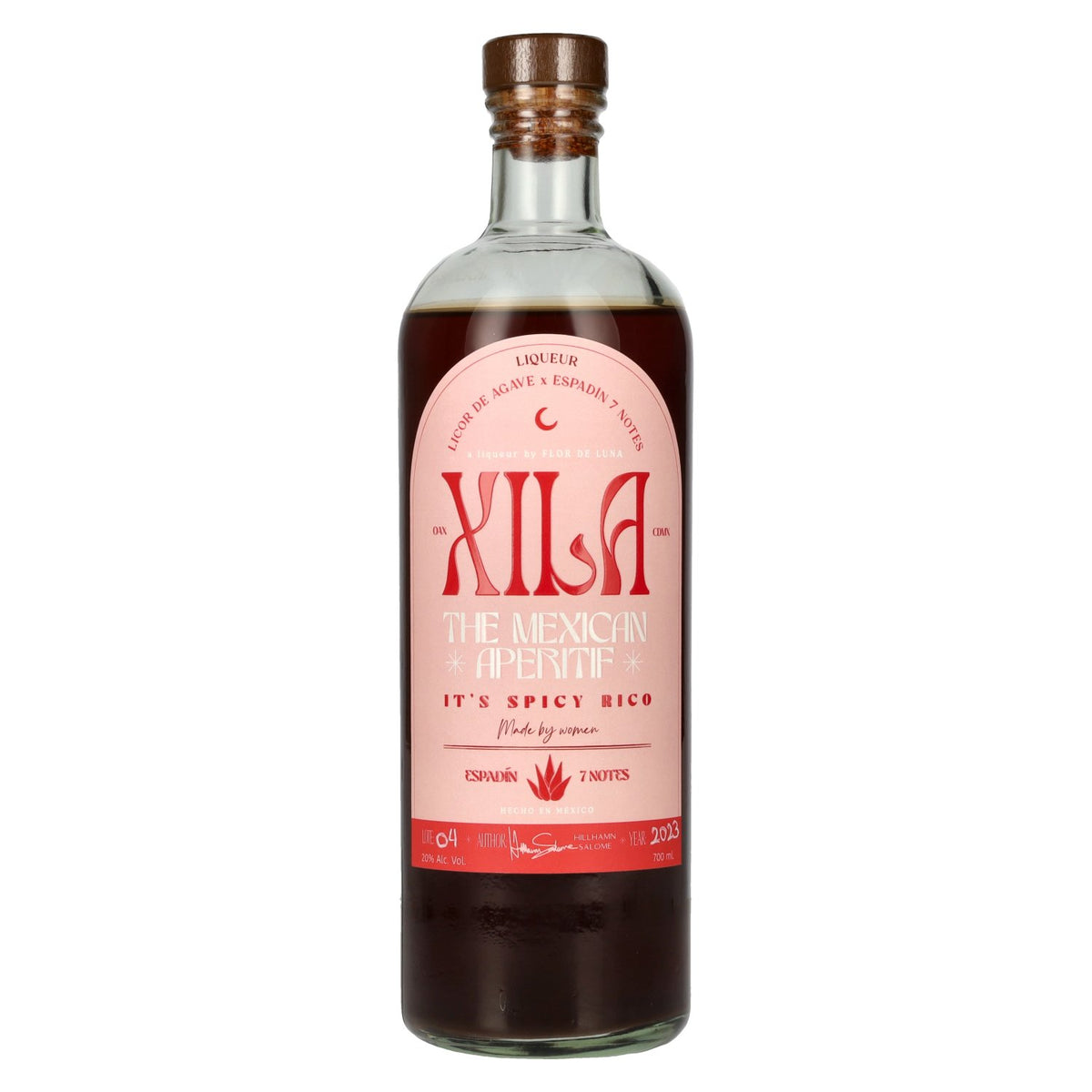 Xila, l'apéritif mexicain à base de liqueur d'agave, 20 % vol., 0,7 l