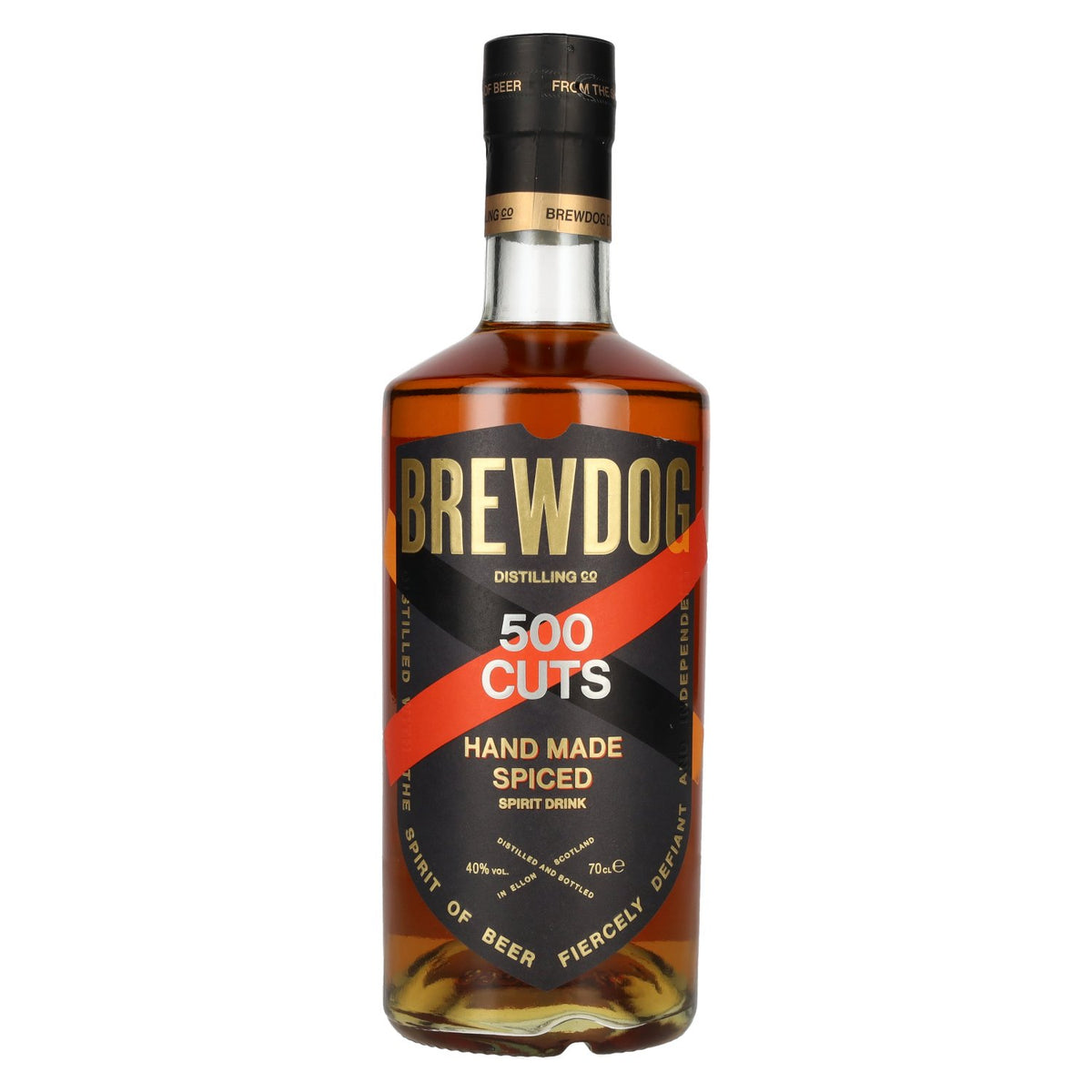 BrewDog 500 CUTS RUM, spiritueux artisanal, 40 % vol., 0,7 l