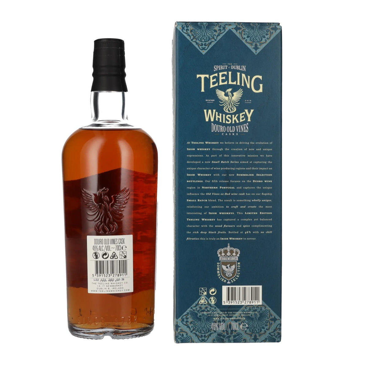 Teeling Whiskey Sommelier Selection DOURO OLD VINES Casks 46% vol. 0,7 l in geschenkverpakking