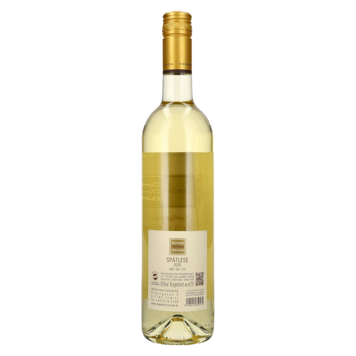 Tschida Angerhof Spätlese 2025 8,5 % vol. 0,75 l