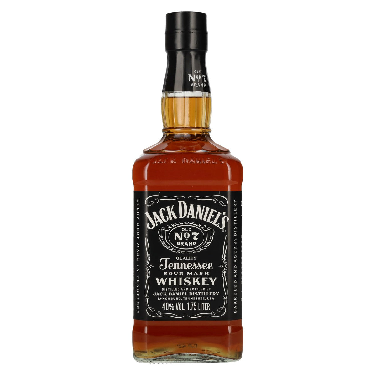Jack Daniel's Tennessee Whiskey 40% ABV 1.75 litres