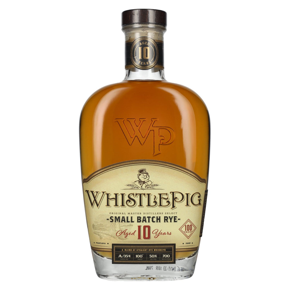 WhistlePig 10 Years Old SMALL BATCH Rye Whiskey 50% vol. 0,7 l