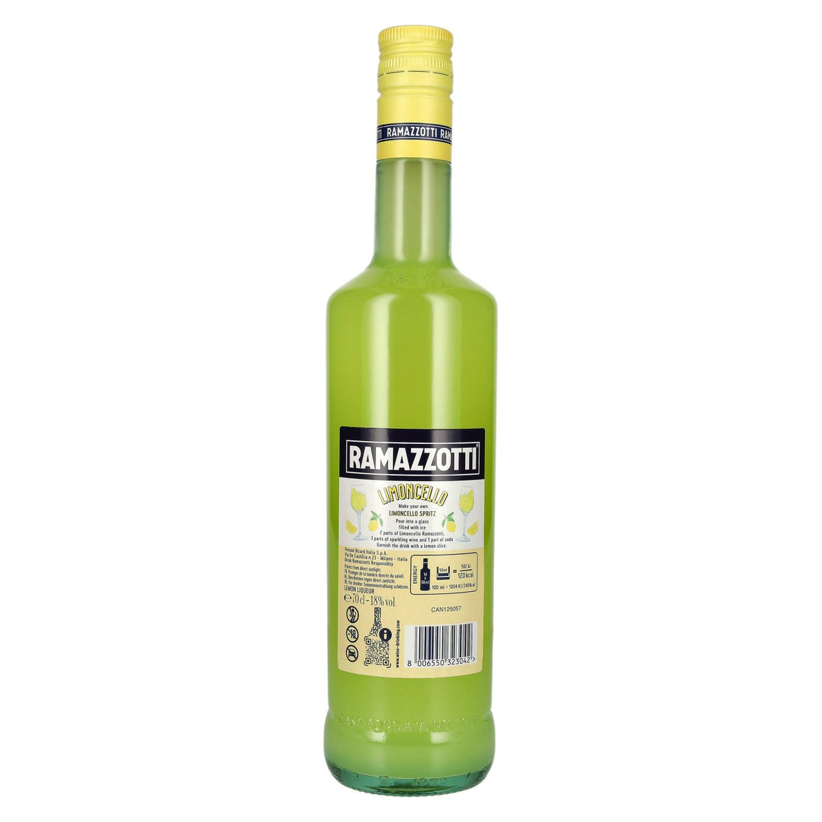 Ramazzotti Limoncello 18% ABV 0.7l